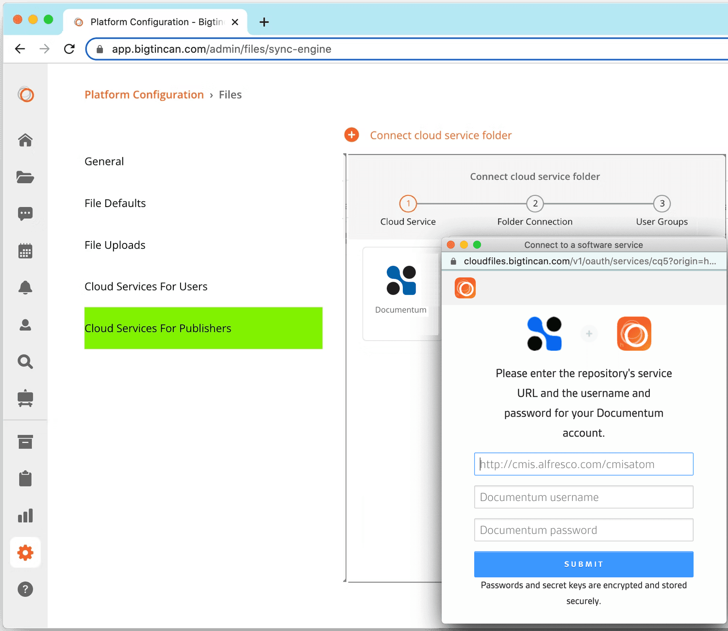 Platform Configuration for OpenText Documentum